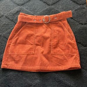 NWOT Forever 21 Corduroy Fall skirt